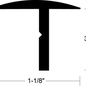 T MOULDING 7/8INX 1-1/8INX 12F T MOULDING 7/8INX 1-1/8INX 12F