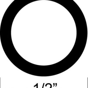 BLACK VINYL INSERT 50′ FOR V112423 & V113447 BLACK VINYL INSERT 50′ FOR V112423 & V113447