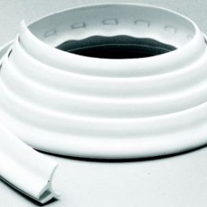 DECK CHANNEL WHT VINYL 110 IN DECK CHANNEL WHT VINYL 110 IN