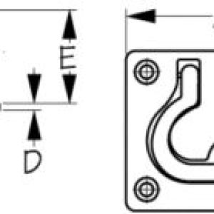 SS FLUSH LIFT RING SS FLUSH LIFT RING