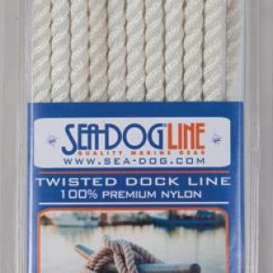 DOCK LINE TWS WH 3/8″X15′ 1/PK DOCKLINE DOCK LINE TWS WH 3/8″X15′ 1/PK DOCKLINE
