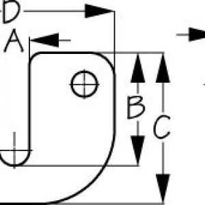 CHAIN GRIPPER PLATE S/S REPLACES P/N 354-321850 CHAIN GRIPPER PLATE S/S REPLACES P/N 354-321850
