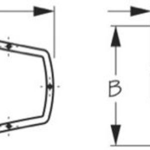 SS CLAM SHELL VENT (MINI) SS CLAM SHELL VENT (MINI)