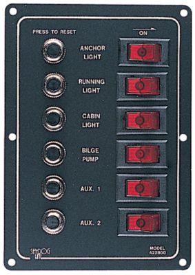 ALUMINUM BREAKER PANEL
