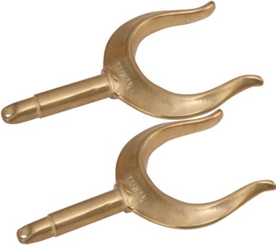 BRONZE RIBBED HORN OARLOCK-2 I
