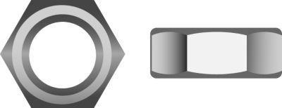 5/16 – 24 HEX NUT SS 100/BG