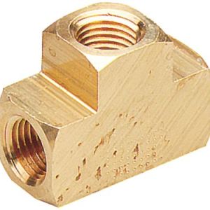 BRASS TEE-1/4-FEMALE THREAD BRASS TEE-1/4-FEMALE THREAD