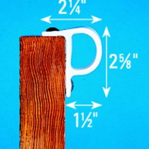 SMALL P PROFILE BLK 24FT SMALL P PROFILE BLK 24FT