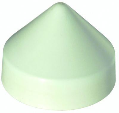 PILING CAP  7″ CONE OFF WHITE REPLACES P/N 686-91871F
