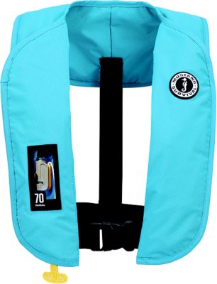 MIT 70 AUTO INFLATABLE BLU NOT FOR SALE IN US