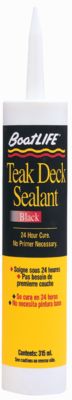 TEAK DECK SEALANT CART.-BLACK