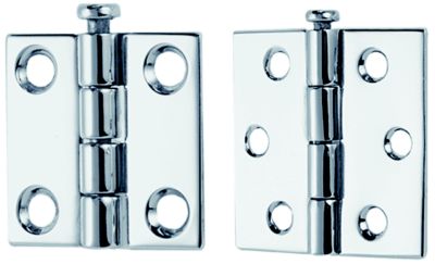 3 X3  REM PIN BUTT HINGES(1PR