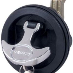 T HANDLE FLUSH LATCH-BLACK T HANDLE FLUSH LATCH-BLACK