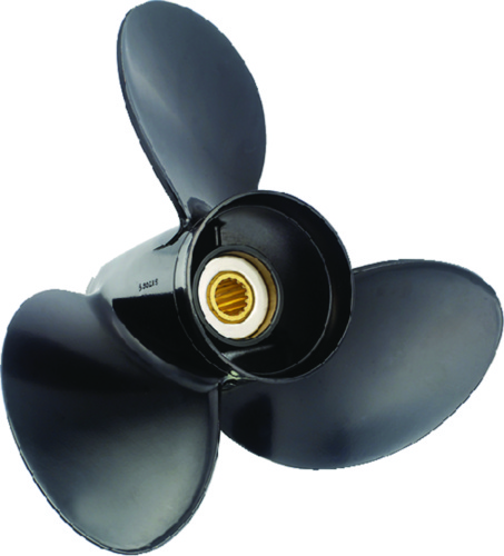 Solas Amita 3 Aluminum 3-Blade Propeller For Johnson/Evinrude