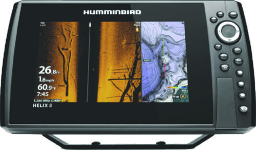 Humminbird 4113501CHO Helix 8 CHIRP MEGA SI+ Fishfinder/Chartplotter/GPS G4N CHO (No Tansducer)