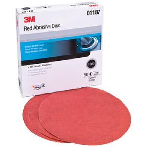 RED HOOKIT DISC 6 80D 50/BX