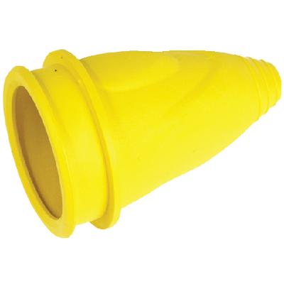 30 AMP PLUG (M) COVER YELLOW