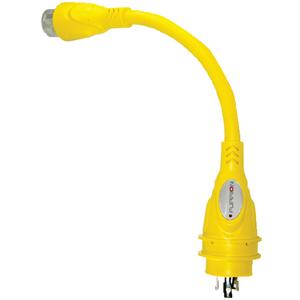 PIGTAIL 15A F TO 30A M YELLOW