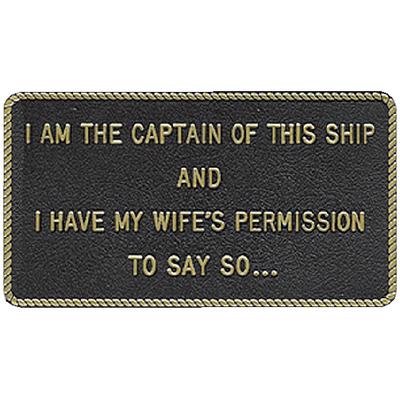 I AM THE CAPTAIN OF THIS SHIP