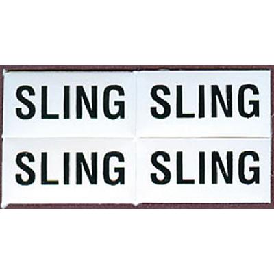 IDENTI LABEL SLING    4/PK