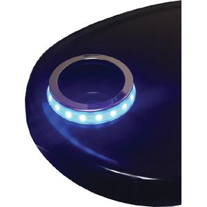 LED CUP HOLD ACCENT RING BLUE