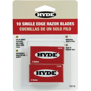 RAZOR BLADES 10 BLADES/CARD