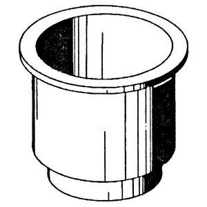BEIGE 4IN CUPHOLDER