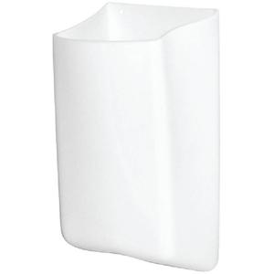 VHF/CELL PHONE HOLDER WHITE