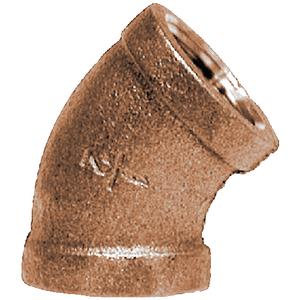 1  BRONZE 45 DEG ELBOW