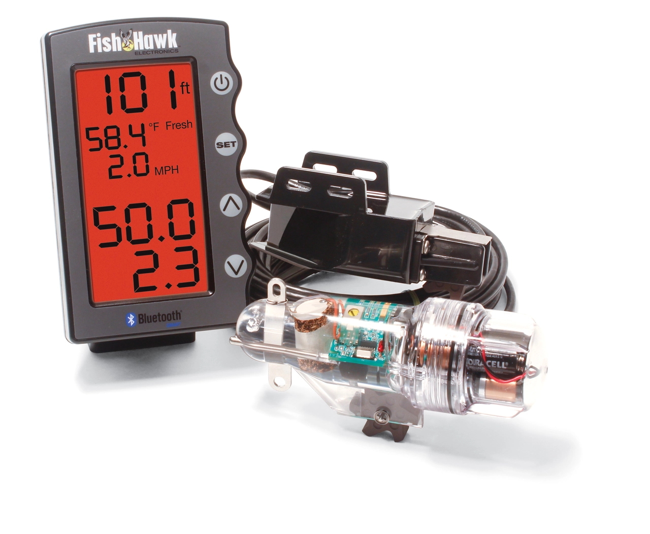 Fish Hawk X4D System with probe depth and Bluetooth® (SYSTEMFHBT)
