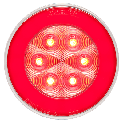 STL101RCB Clear lens red stop/turn/tail light, PL-3 connection