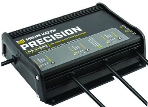 Minn Kota 1833452 On-Board Precision Battery Charger, 45A, 3 Banks
