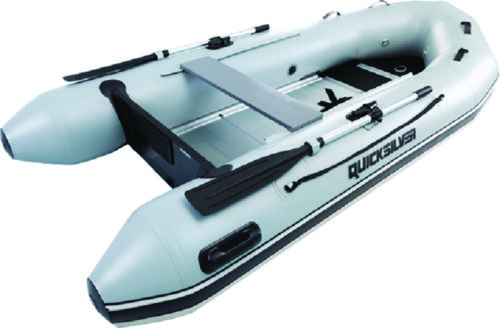 Quicksilver AA250033N Sport 250, 2.49m Inflatable Boat w/Aluminum Floor