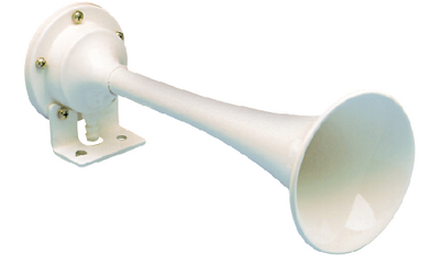 MINI SINGLE TRUMPET WHITE