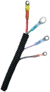 1/2  BLACK SPLIT LOOM - 10'