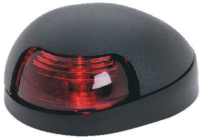 QUASAR SIDELIGHT RED W/BLK CVR