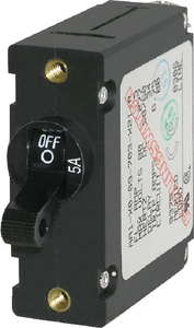 CIRCUIT BREAKER AA1 5AMP BLACK