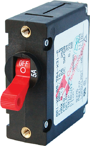 CIRC/BREAK 50AMP RED TOGGLE