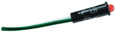 LED RED 11/61 IN 120 VAC