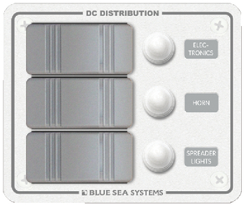 3 POS. VERTICAL WHITE PANEL