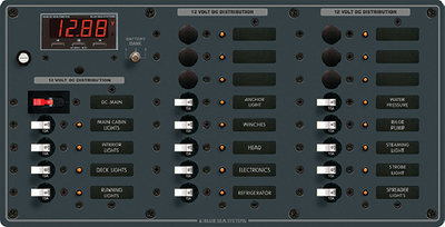 PANEL DC 20POS W/MAIN DMM