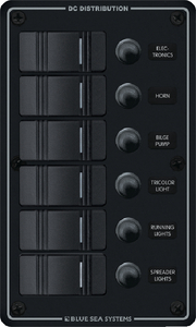 PANEL W/CIRCUIT BREAKERS