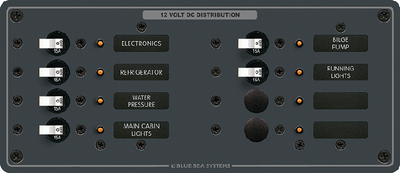 PANEL DC 8 POSITION