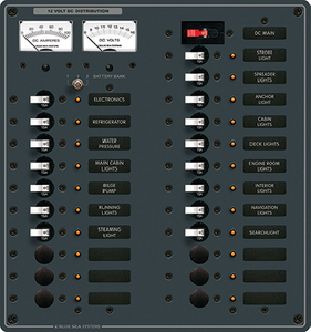 PANEL 12/24V MAIN PLUS 22 POS.