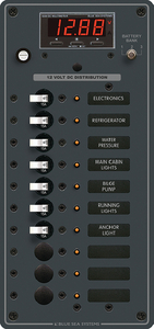 PANEL DC 10 POS W/MULTIMETER