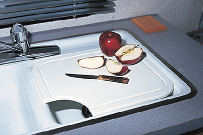 SINK MATE CUTTING BOARD WHITE