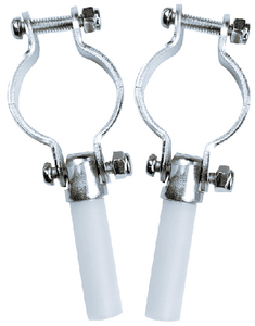 CLAMP-ON OAR LOCKS ZINC 1PR/CD