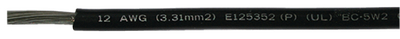 12GA BLK TINNED WIRE 250FT