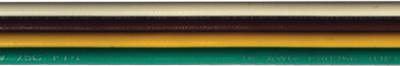 18/4  BRN/YELL/GREEN/WHT 100'