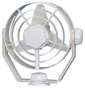 FAN 12V 2-SPEED TURBO WHITE